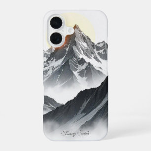 Majestic Peak Sunrise iPhone 16 Case