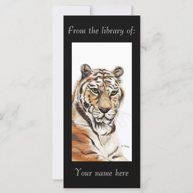 Majestic personalised bookmark (Front)
