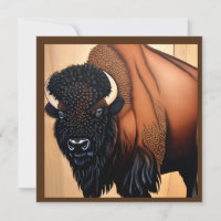 Majestic Prairie Bison - Wild And Free