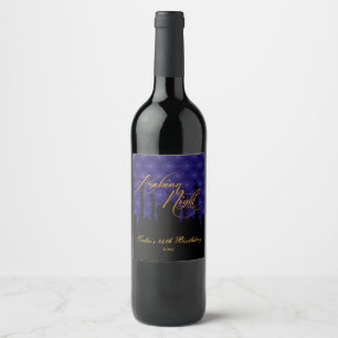 Majestic Purple, Arabian Nights Wine Label