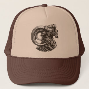 Majestic Ram - Fierce and Noble Trucker Hat
