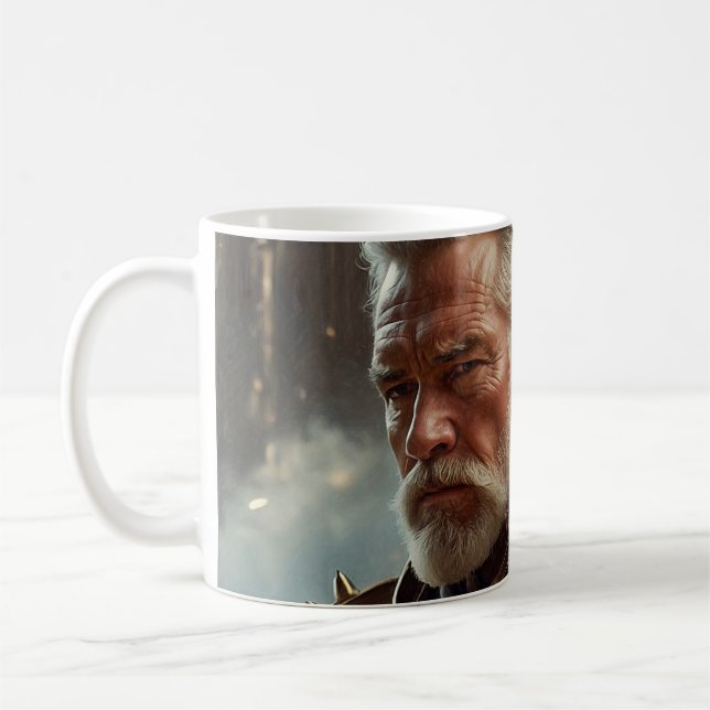 Majestic Regal Steampunk King Classic Mug (Left)