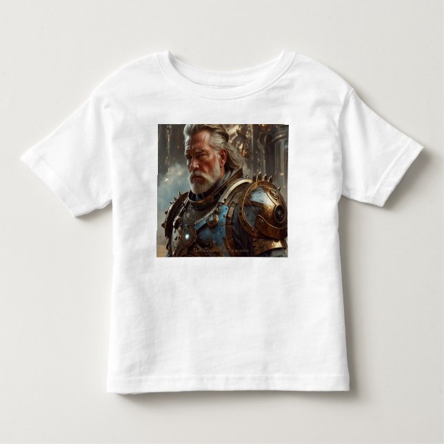 Majestic Regal Steampunk King Toddler T-Shirt  (Front)