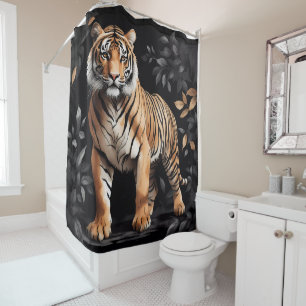 Majestic Regal Tiger Shower Curtain
