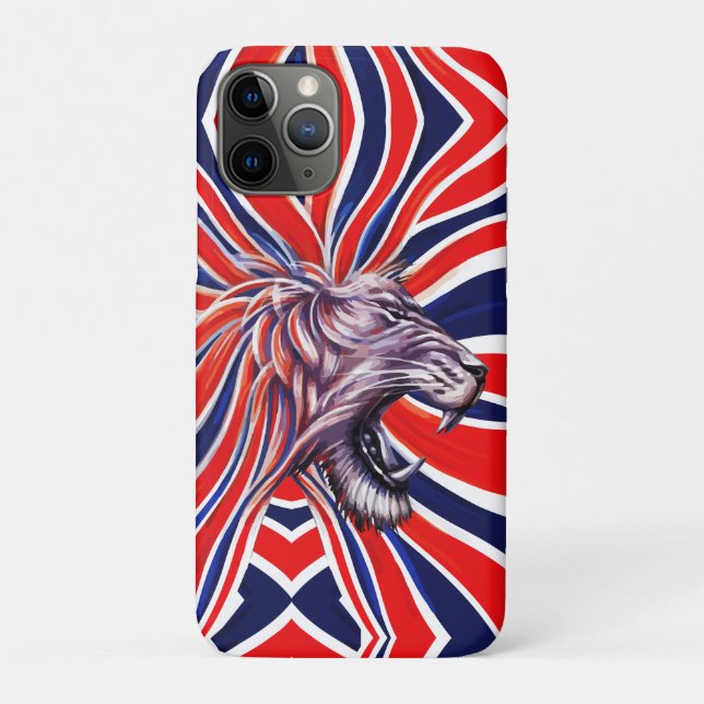 Majestic Roar Case-Mate iPhone Case (Back)