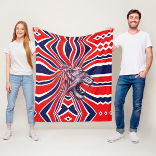 Majestic Roar Fleece Blanket