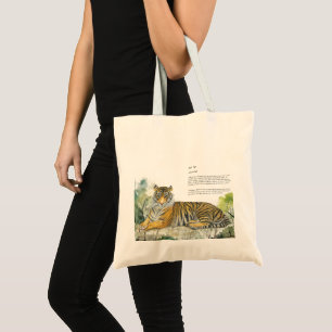 Majestic Royal Bengal Tiger Tote Bag