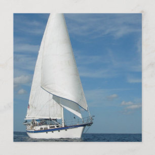 Majestic Sail Invitations