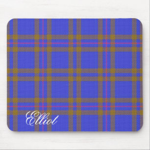 Majestic Scottish Clan Elliot Tartan Mouse Pad