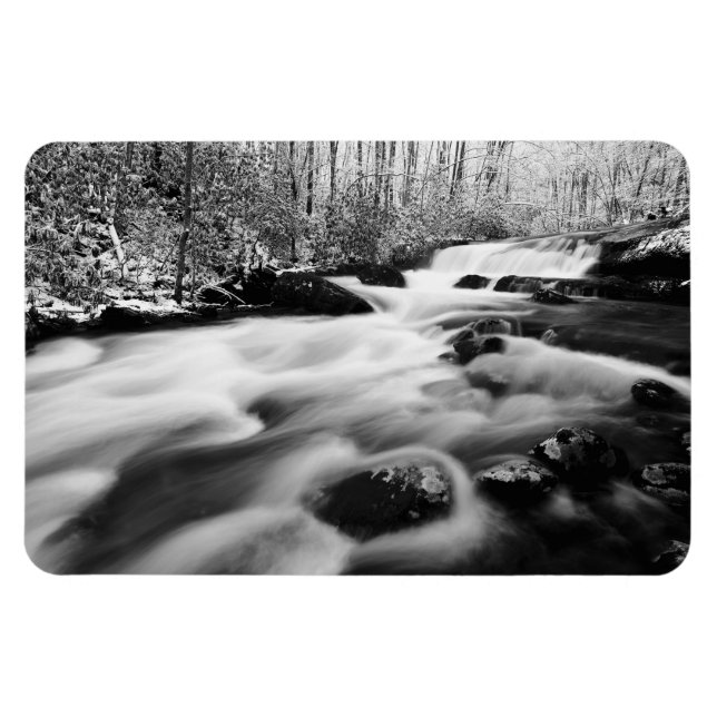 Majestic Smoky Mountains Waterfall Magnet (Horizontal)