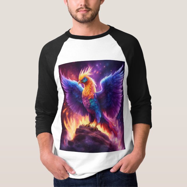 Majestic Soar - Eagle-Inspired Graphic T-shirt  (Front)