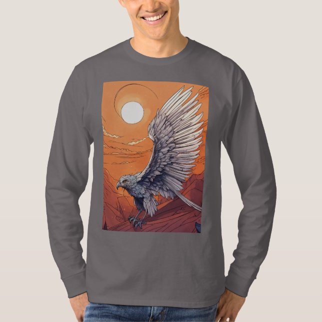 Majestic Soar: Eagle Vision Tee (Front)