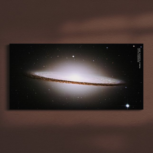 Majestic Sombrero Galaxy Hubble Telescope 2004 Canvas Print (Creator Uploaded)
