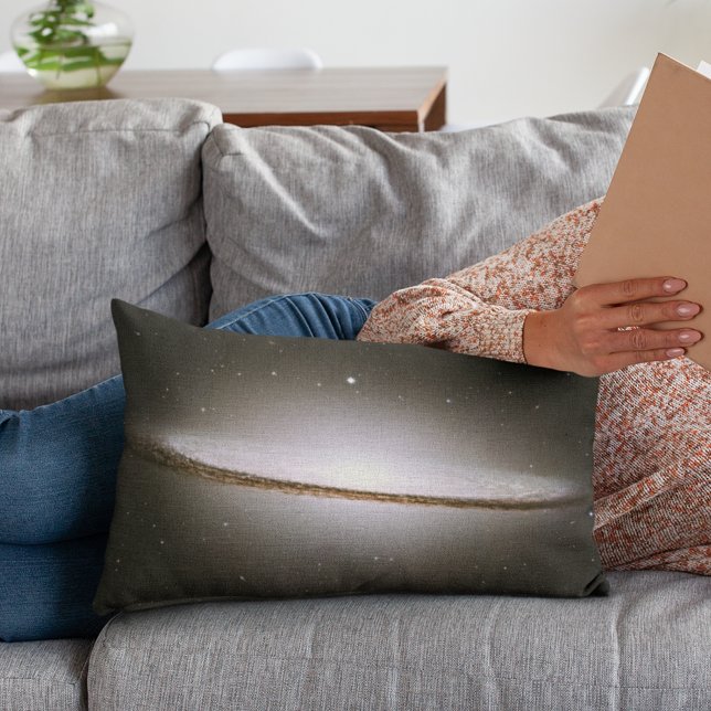 Majestic Sombrero Galaxy Hubble Telescope 2004 Decorative Cushion (Creator Uploaded)