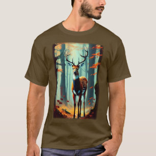 Majestic Stag Amidst Autumn Splendour #3 T-Shirt