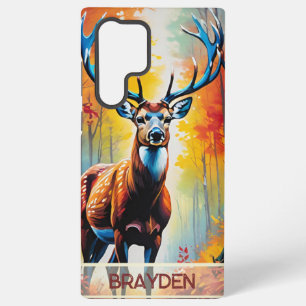 Majestic Stag Amidst Autumn Splendour Samsung Galaxy Case