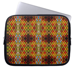 Majestic Stained Glass Window Pattern  Laptop Sleeve