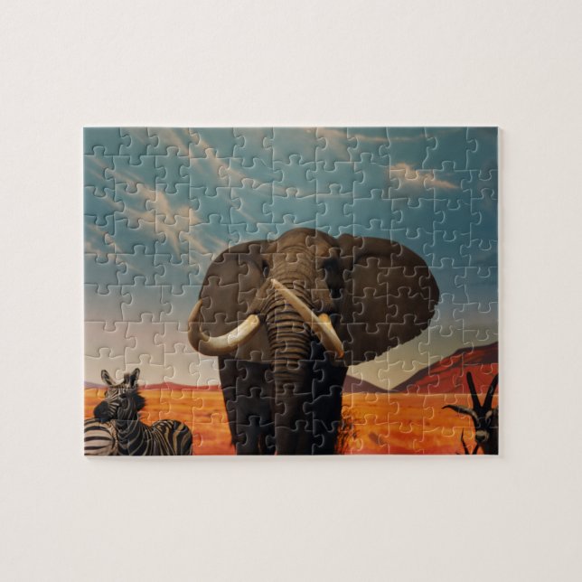Majestic Stature Jigsaw Puzzle (Horizontal)