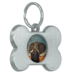 Majestic Stature Pet Name Tag