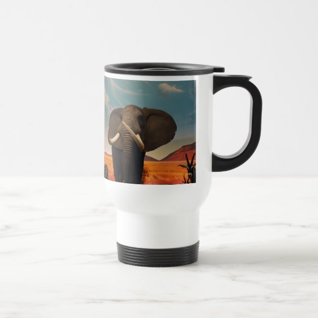 Majestic Stature Travel Mug (Right)