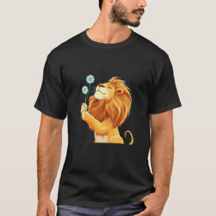 Majestic Strength and Soft Dreams with this Lion G T-Shirt