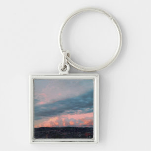 Majestic Sunset in Wales Key Ring