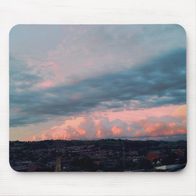 Majestic Sunset in Wales Mouse Pad (Front)