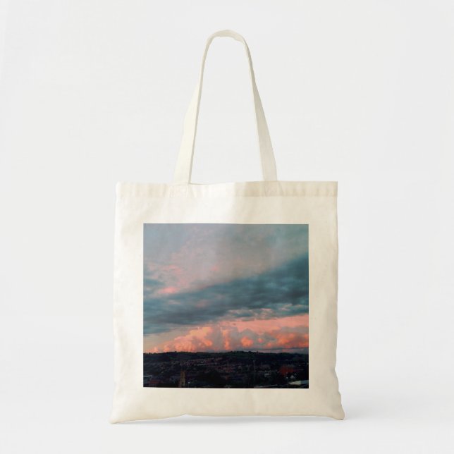 Majestic Sunset in Wales Tote Bag (Front)