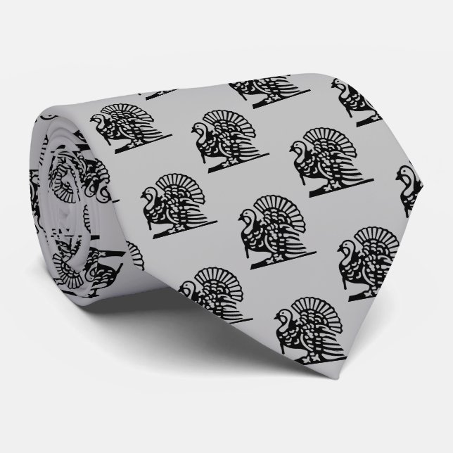 MAJESTIC THANKSGIVING TURKEY tie (Rolled)