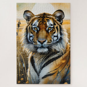 Majestic Tiger Jigsaw Puzzle