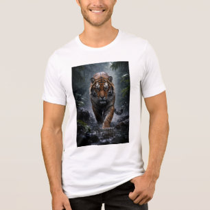 Majestic Tiger – Silent Power in the Rain Shirt