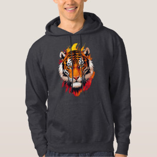 Majestic tiger- symbol of power,courage & strength hoodie