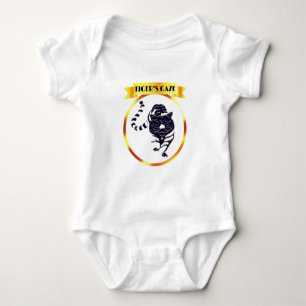 Majestic Tiger's Gaze Baby Bodysuit