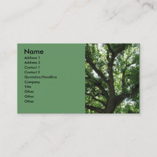 Majestic Tree Business Card
