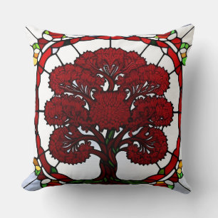 Majestic Tree of Life Design Cushion