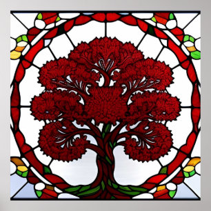 Majestic Tree of Life Design Poster