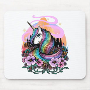Majestic Unicorn Mouse Pad