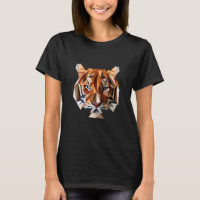 Majestic Vector Tiger Head with Cool Artwork