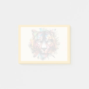 Majestic Watercolor Tiger Portrait Post-it Notes