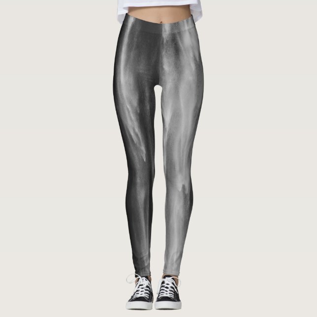 Majestic waterfall Boka, Slovenia upclose Leggings (Front)
