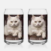 Majestic white cat