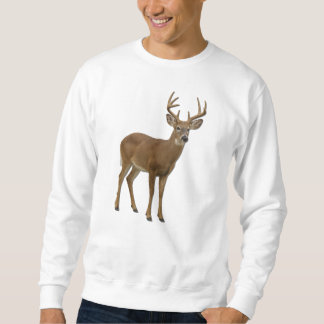 MAJESTIC WHITE-TAILED DEER. SAMER BRASIL SWEATSHIRT