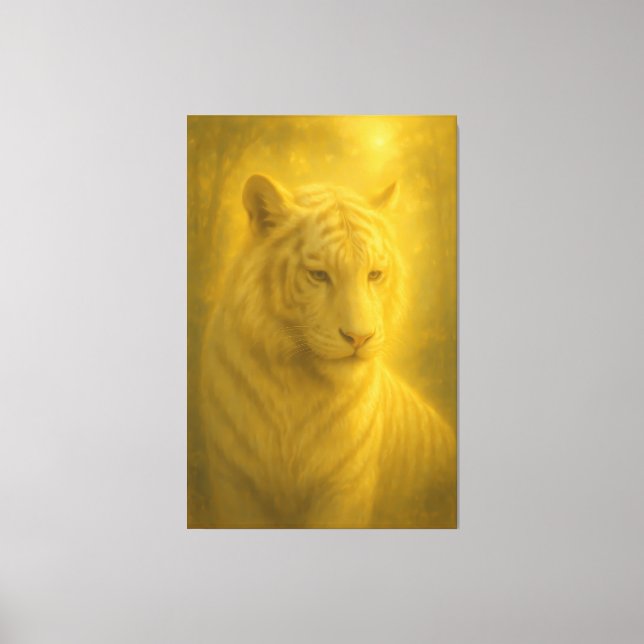 Majestic White Tiger – Fine Art Print (Front)