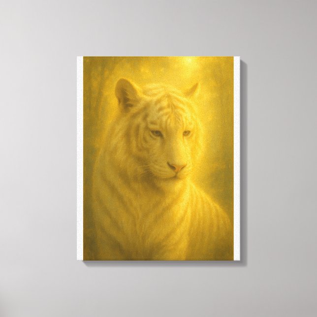 Majestic White Tiger – Fine Art Print (Front)