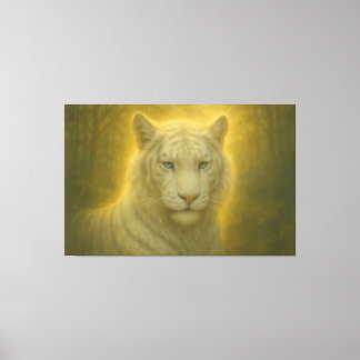 Majestic White Tiger – Fine Art Print