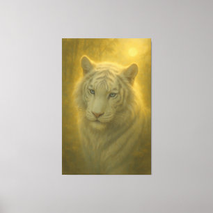Majestic White Tiger – Fine Art Print