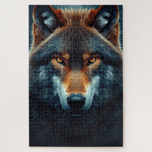 Majestic Wolf Jigsaw Puzzle