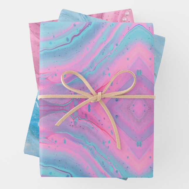 Majestic  wrapping paper sheet (In situ)