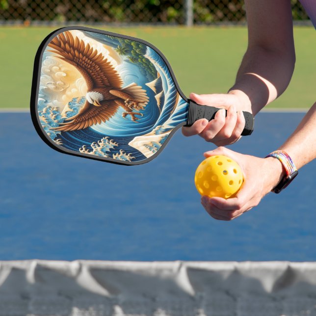 Majesty of the Soaring Eagle Pickleball Paddle (Insitu)