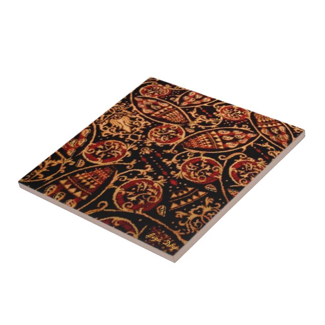 'Majesty' Tile/Trivet Tile (Side)
